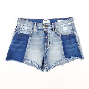 William Rast Justin Timberlake Junior Womens 27 Cutoff High Rise Jean Shorts
